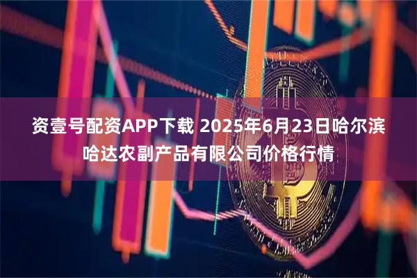 资壹号配资APP下载 2025年6月23日哈尔滨哈达农副产品有限公司价格行情