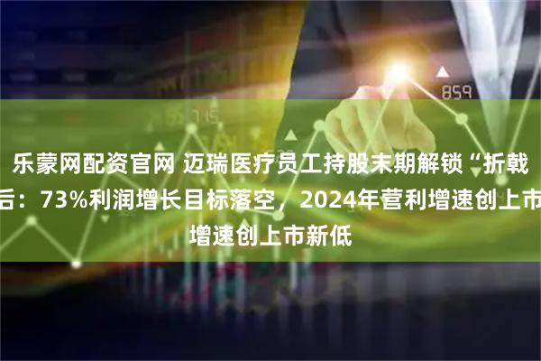 乐蒙网配资官网 迈瑞医疗员工持股末期解锁“折戟”背后：73%利润增长目标落空，2024年营利增速创上市新低