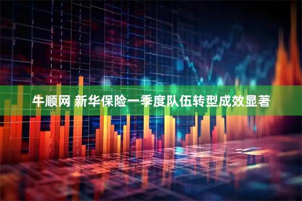 牛顺网 新华保险一季度队伍转型成效显著